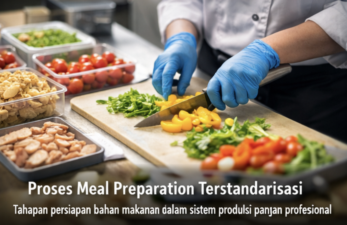proses meal preparation dan pengolahan bahan makanan terstandarisasi